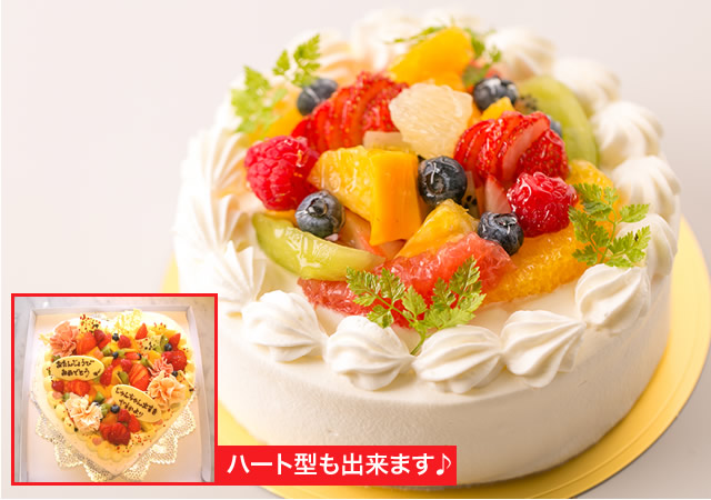 生クリームデコレーション（ホール）